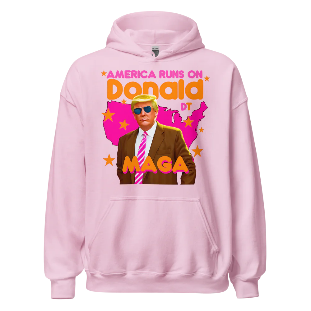 Donald Trump Pink MAGA Sweatshirt Hoodie Unisex