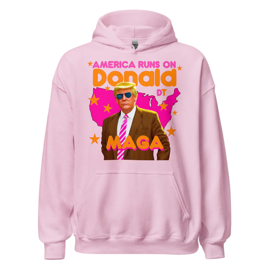 Donald Trump Pink MAGA Sweatshirt Hoodie Unisex