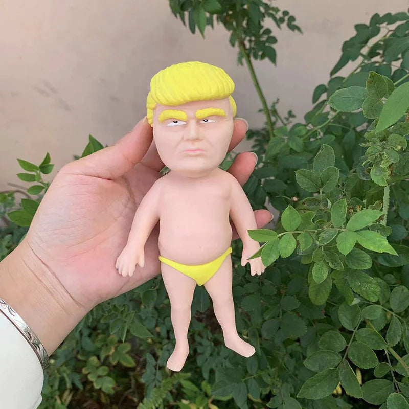 Fun Donald Trump Sensory Squeeze Fidget Toy