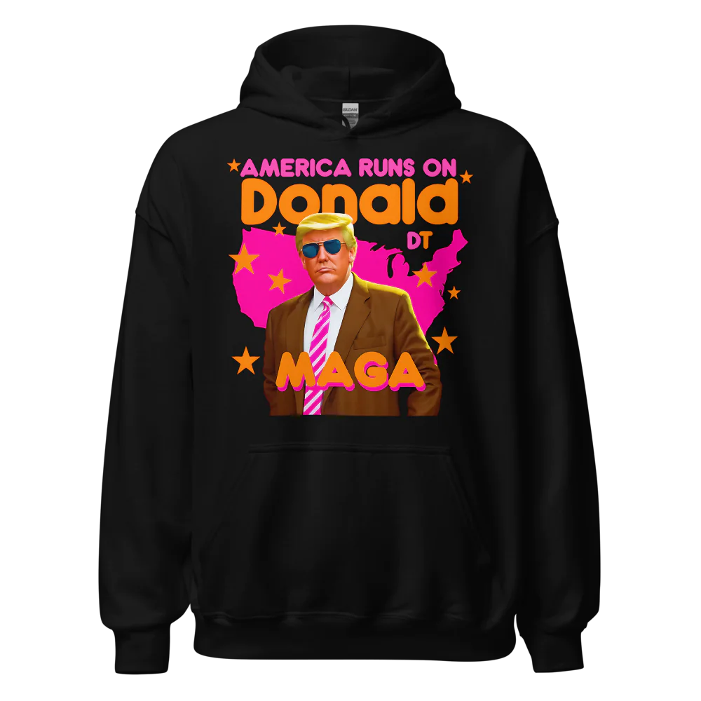 Donald Trump Pink MAGA Sweatshirt Hoodie Unisex