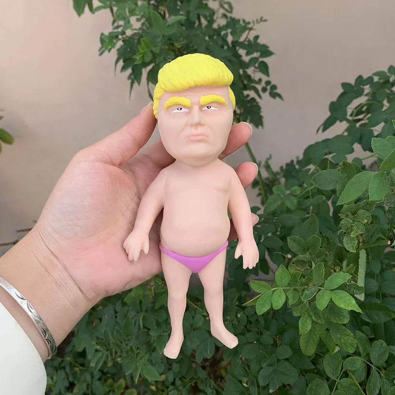 Fun Donald Trump Sensory Squeeze Fidget Toy