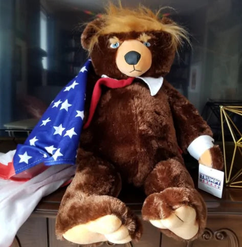 24" Fun Donald Trump Teddy Bear Plush Toy
