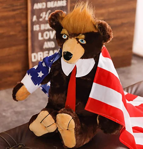 24" Fun Donald Trump Teddy Bear Plush Toy